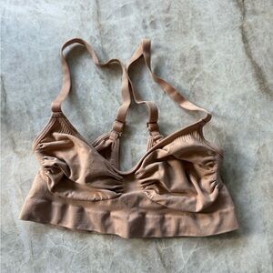 NEW Seamless Tan Bralette Skims L/XL